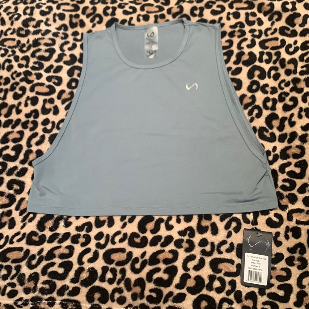 NWT Women’s TLF Cropped Muscle Tank Small